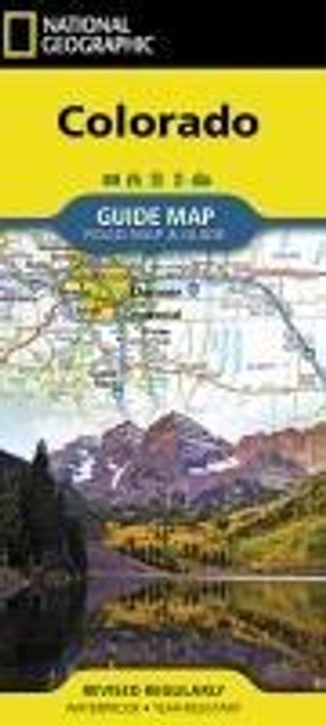 National Geographic Maps: Colorado Map, Karten