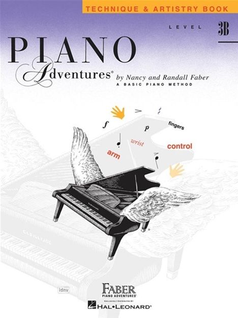 Nancy Faber: Piano Adventures Technique &amp; Artistry Book: Level 3B, Noten