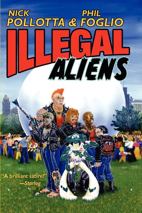 Nick Pollotta: Illegal Aliens, Buch