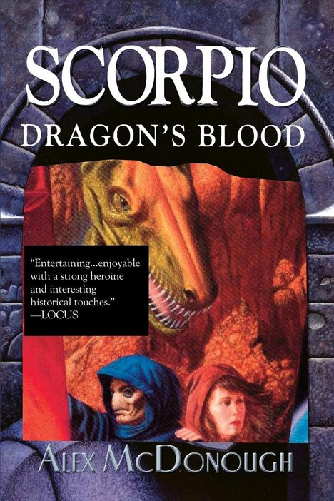 Alex McDonough: Scorpio Dragon's Blood, Buch