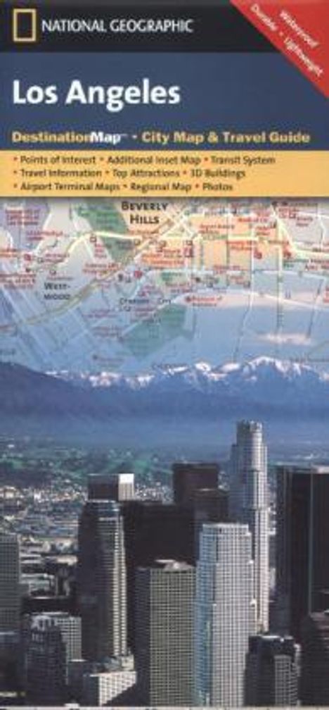 National Geographic Maps: Los Angeles Map, Karten