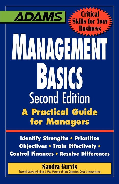 Sandra Gurvis: Management Basics, Buch