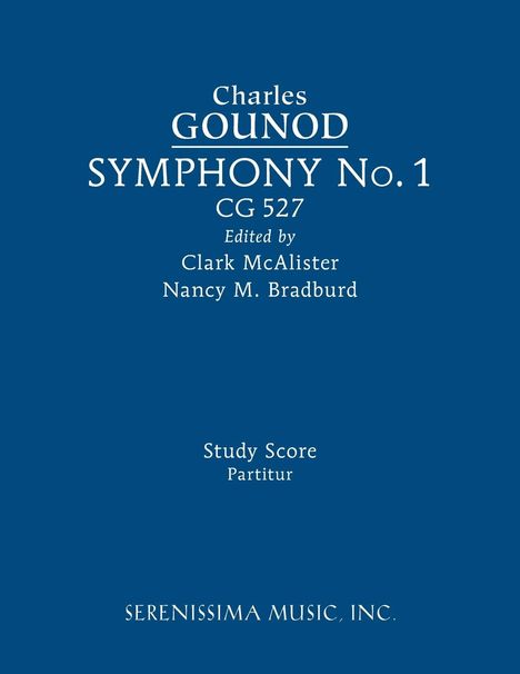 Charles Gounod (1818-1893): Symphony No.1, CG 527, Buch