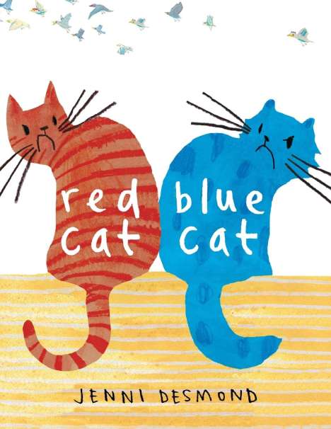 Jenni Desmond: Red Cat, Blue Cat, Buch
