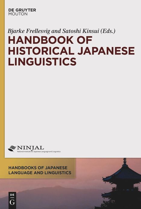 Handbook of Historical Japanese Linguistics, Buch