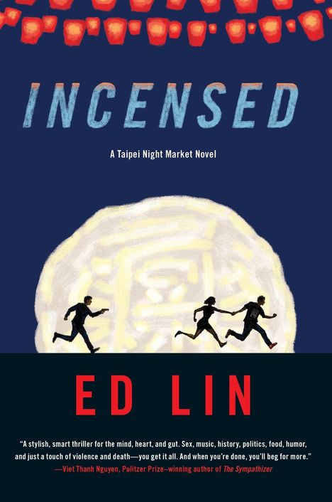 Ed Lin: Incensed, Buch