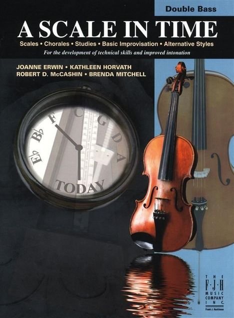 A Scale in Time, Double Bass, Buch