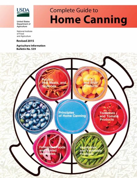 U. S. Department Of Agriculture: Complete Guide to Home Canning (Full Color), Buch