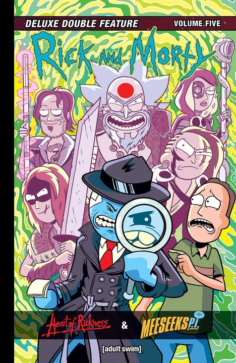 Michael Moreci: Rick and Morty Deluxe Double Feature Vol. 5, Buch