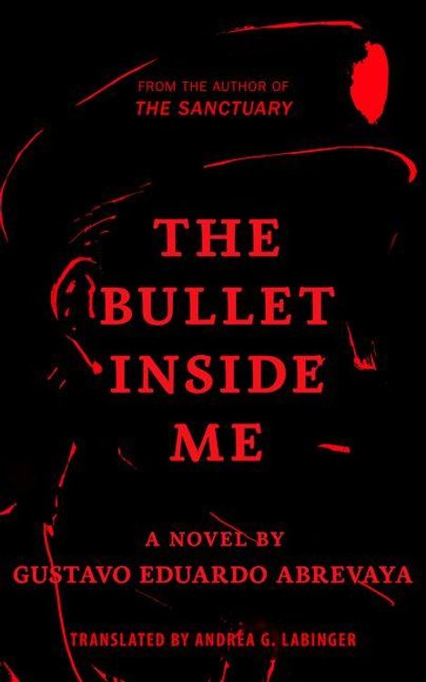 "The Bullet Inside Me" in roten Buchstaben auf schwarzem Hintergrund mit Silhouette eines Gesichtes.