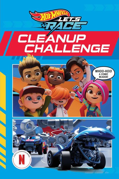 Steve Behling: Hot Wheels Let's Race: Cleanup Challenge (Comic Reader), Buch