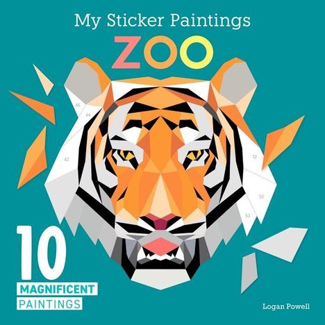 Logan Powell: My Sticker Paintings: Zoo, Buch