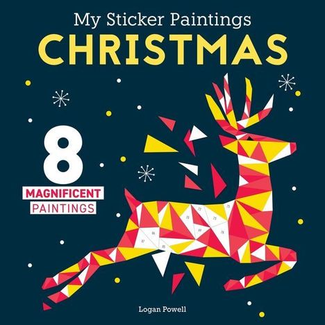 Logan Powell: My Sticker Paintings: Christmas, Buch