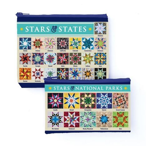 Carol Doak: Carol Doak's Fabulous Stars &amp; States Eco Pouch Set, Buch