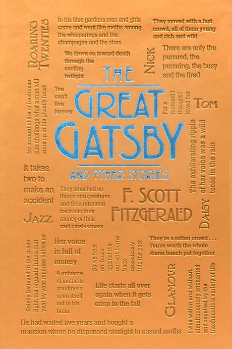 F Scott Fitzgerald: The Great Gatsby and Other Stories, Buch