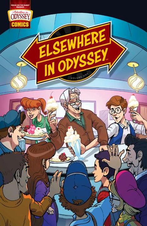 Evan David: Elsewhere in Odyssey, Buch