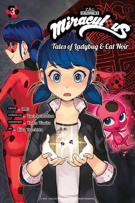 Koma Warita: Miraculous: Tales of Ladybug &amp; Cat Noir (Manga) 3, Buch