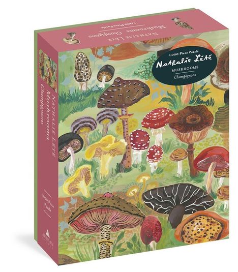 Nathalie Lété: Nathalie Lété Mushrooms 1,000-Piece Puzzle, Diverse