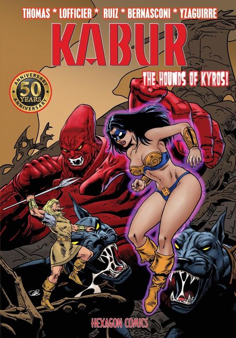 Jean-Marc Lofficier: Kabur #10. The Hounds of Kyros, Buch