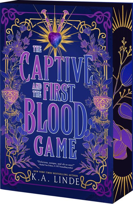 K A Linde: The Captive and the First Blood Game, Buch