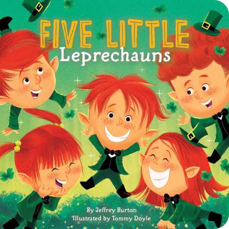 Jeffrey Burton: Five Little Leprechauns, Buch