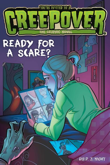 P J Night: Ready for a Scare? the Graphic Novel, Buch