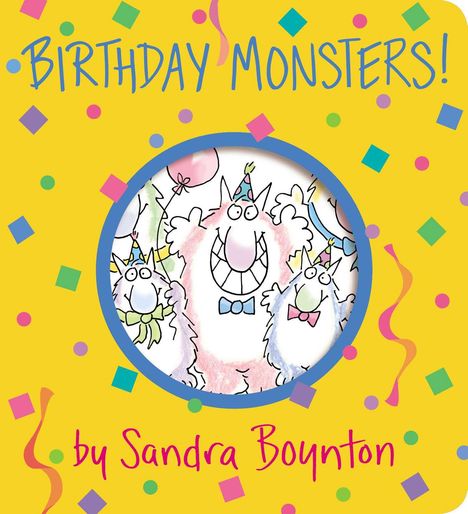 Sandra Boynton: Birthday Monsters!, Buch