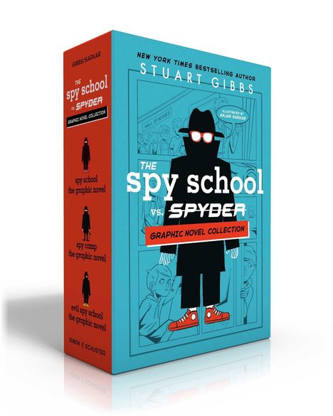 Stuart Gibbs: The Spy School vs. Spyder Graphic Novel Collection (Boxed Set), Buch