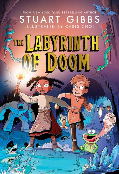 Stuart Gibbs: The Labyrinth of Doom, Buch