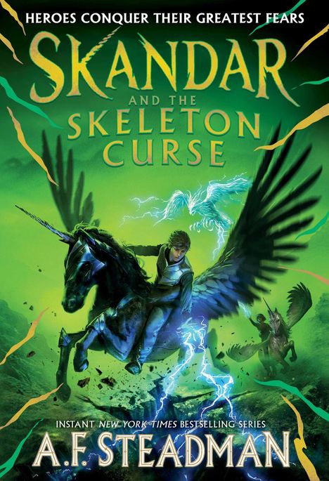 A F Steadman: Skandar and the Skeleton Curse, Buch