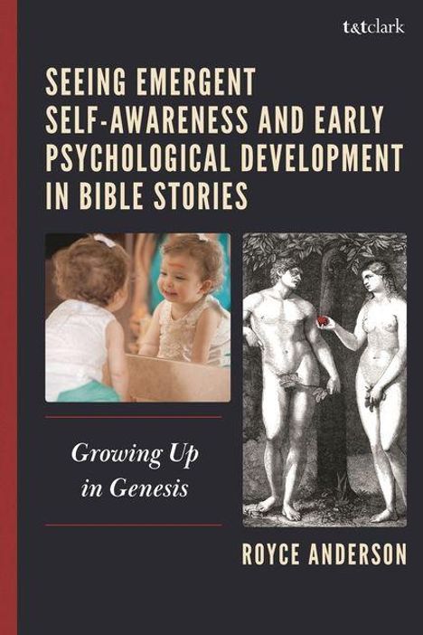 Titel: "Seeing Emergent Self-Awareness and Early Psychological Development in Bible Stories". Zwei Bilder: Kinder, Adam und Eva.