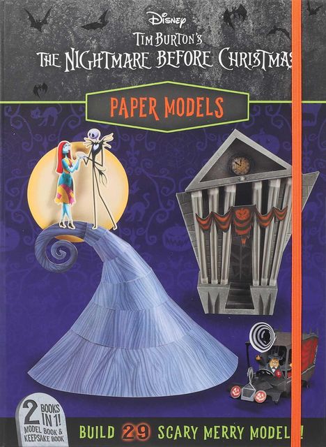 Editors of Thunder Bay Press: Disney: Tim Burton's the Nightmare Before Christmas Paper Models, Buch