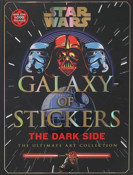 Editors of Thunder Bay Press: Star Wars Galaxy of Stickers the Dark Side, Buch