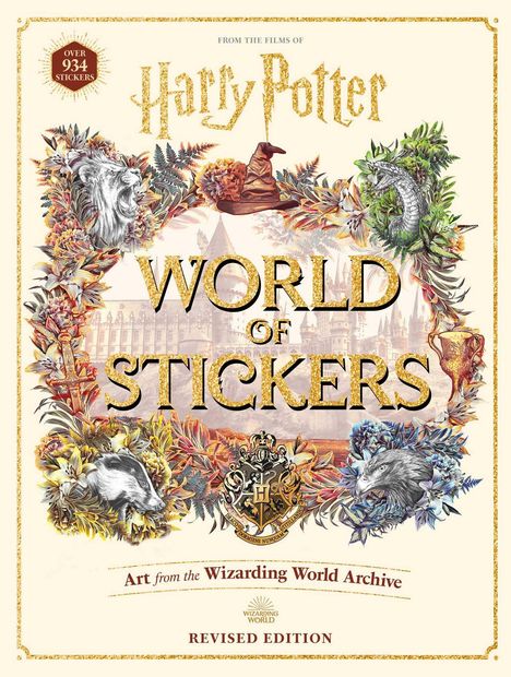 Harry Potter World of Stickers, Buch