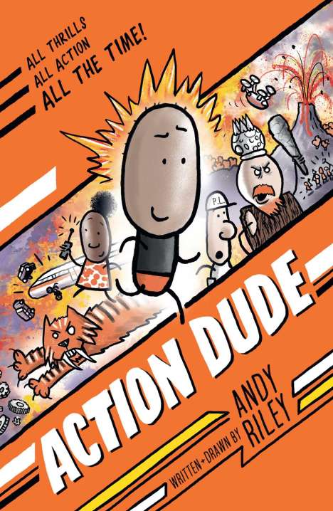 Andy Riley: Action Dude, Buch