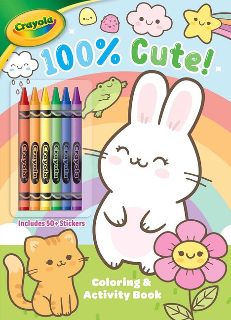 Editors of Silver Dolphin Books: Crayola: 100% Cute!, Buch