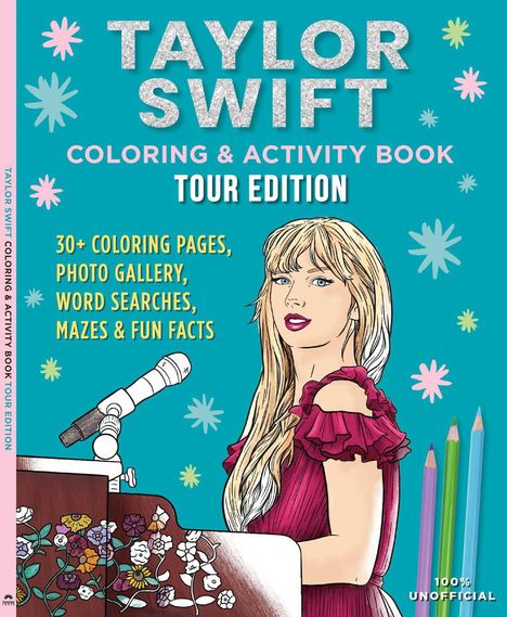 Editors of Thunder Bay Press: Taylor Swift Coloring &amp; Activity Book: Tour Edition, Buch