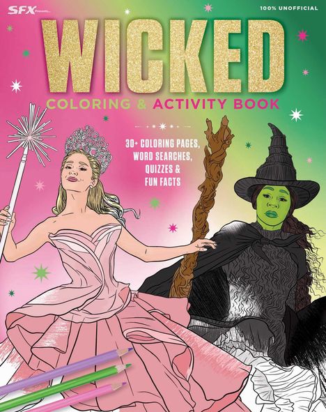 Editors of Thunder Bay Press: Wicked Coloring & Activity Book, Buch