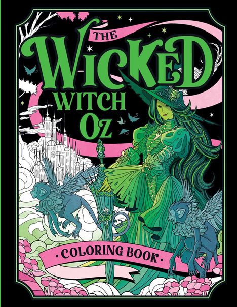 Editors of Thunder Bay Press: The Wicked Witch of Oz Coloring Book, Buch