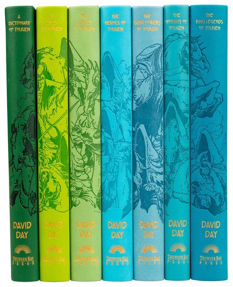 David Day: World of Tolkien Seven-Book Boxed Set, Buch