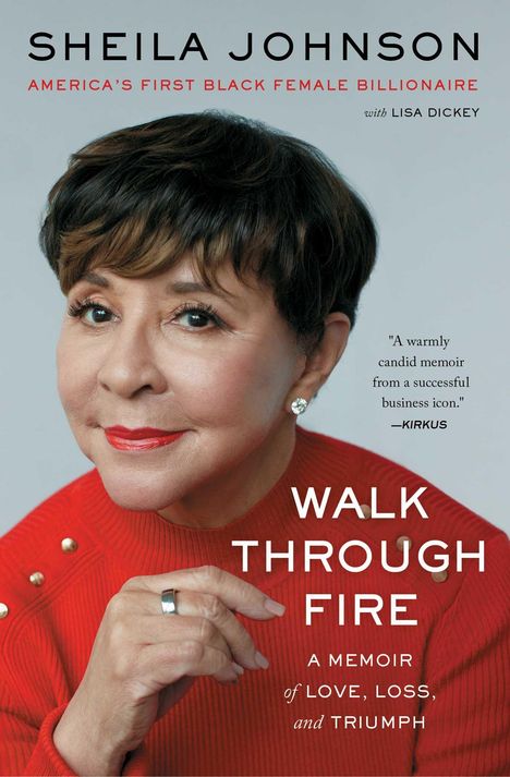 Sheila Johnson: Walk Through Fire, Buch