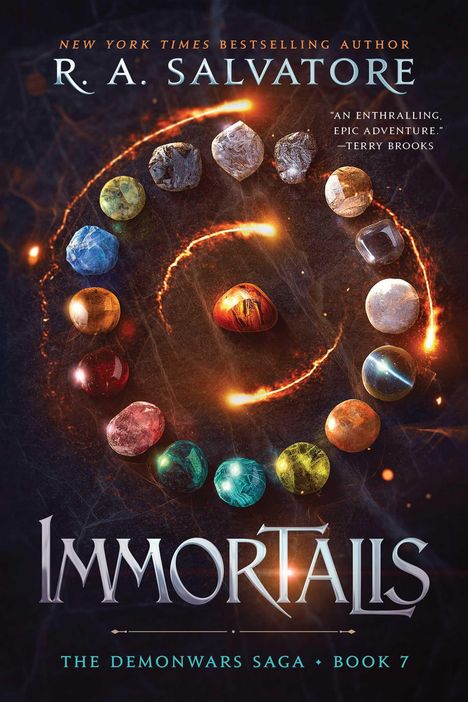 R. A. Salvatore: Immortalis, Buch