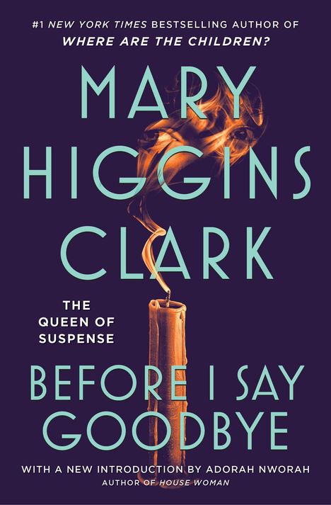 Mary Higgins Clark: Before I Say Goodbye, Buch