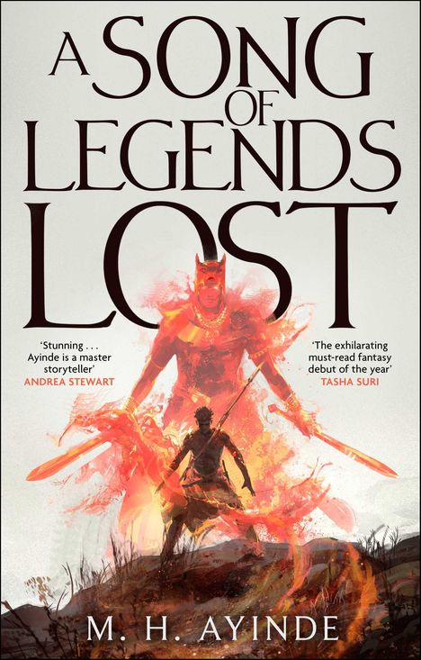 M H Ayinde: A Song of Legends Lost, Buch