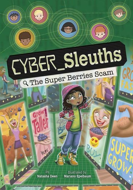 Natasha Deen: The Super Berries Scam, Buch