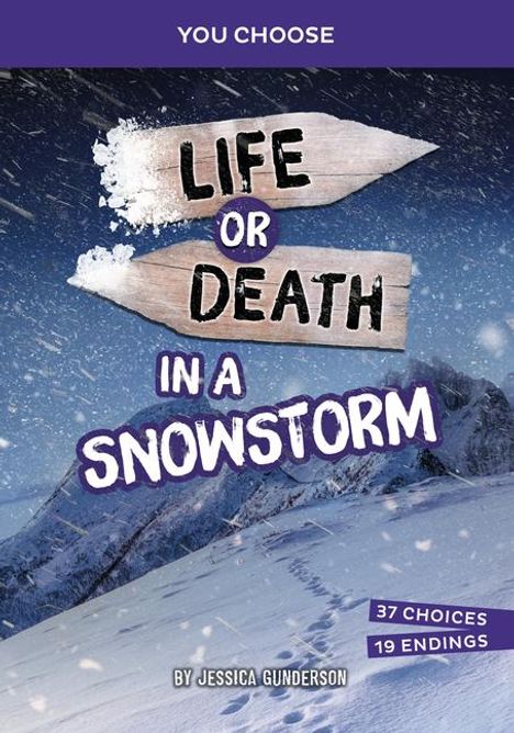 Jessica Gunderson: Life or Death in a Snowstorm, Buch