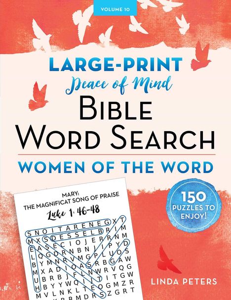 Linda Peters: Peace of Mind Bible Word Search Women of the Word, Buch