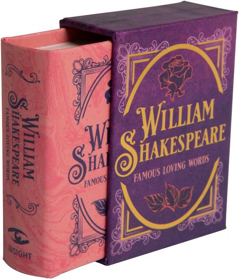 Insight Editions: William Shakespeare: Famous Loving Words (Tiny Book), Buch