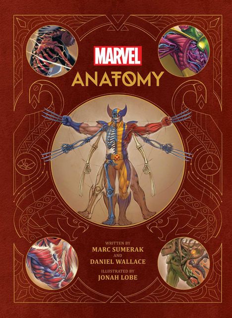 Marc Sumerak: Marvel Anatomy: A Scientific Study of the Superhuman, Buch