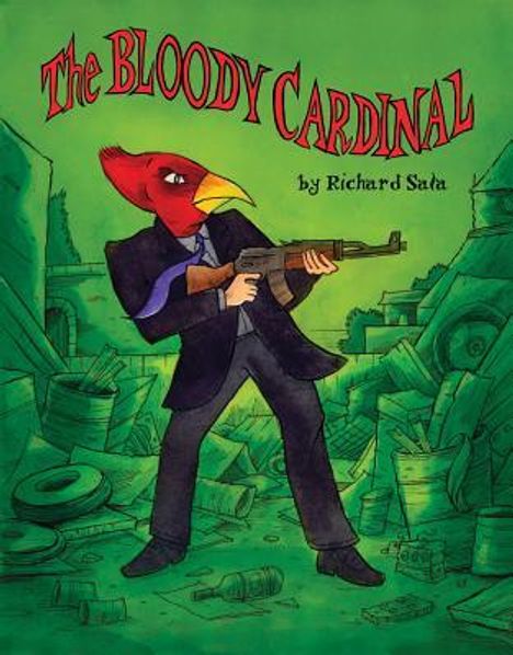 Richard Sala: The Bloody Cardinal, Buch